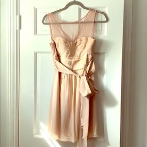 Bcbg pale pink dress